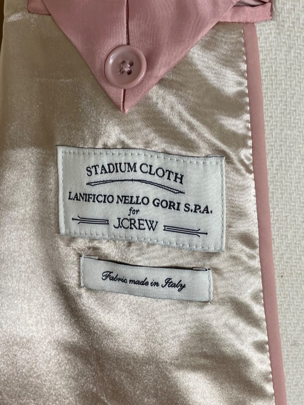 J.Crew Toscana Coat in Italian Stadium-Cloth Wool Ivory Cream Size 20 - Picture 5 of 14
